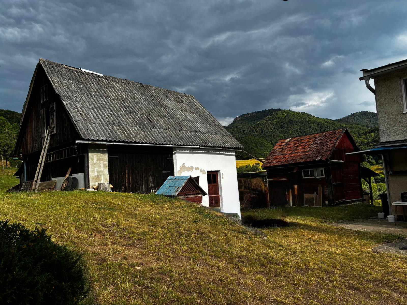 Na predaj rodinný dom s veľkým pozemkom – Vyhne, časť Peserany
