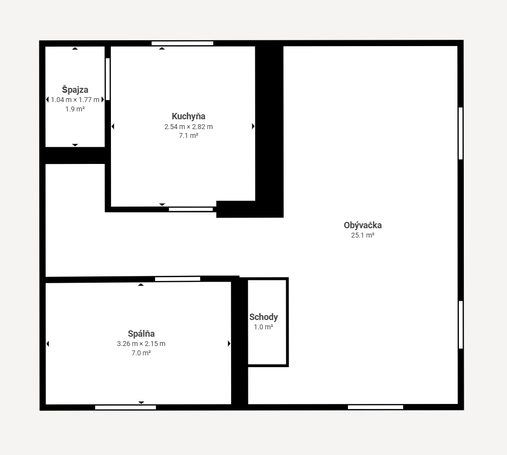 Na Predaj, Chalupa na samote, 70 m2, 12 km od Zvolena