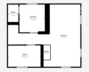 Na Predaj, Chalupa na samote, 70 m2, 12 km od Zvolena