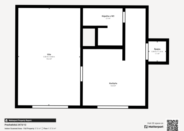 Prenajaté! Na prenájom, zrekonštruovaný 1 izb. byt, Zvolen-Zlatý potok