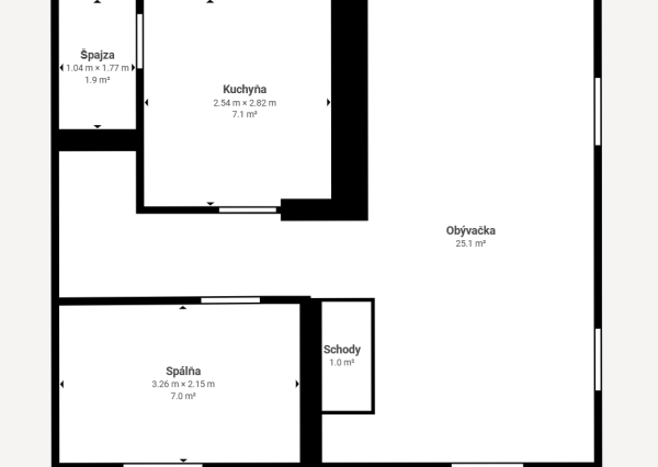 Na Predaj, Chalupa na samote, 70 m2, 12 km od Zvolena