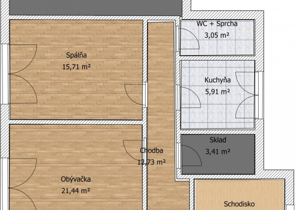 Na predaj, 4-6 izbový rodinný dom 160 m2, Zvolen - Neresnica