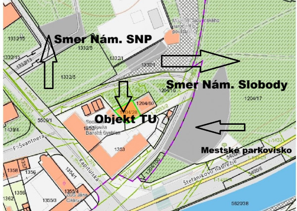 Na predaj, Investičná príležitosť, Banská Bystrica - centrum