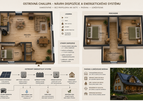 Na Predaj, Chalupa na samote, 70 m2, 12 km od Zvolena