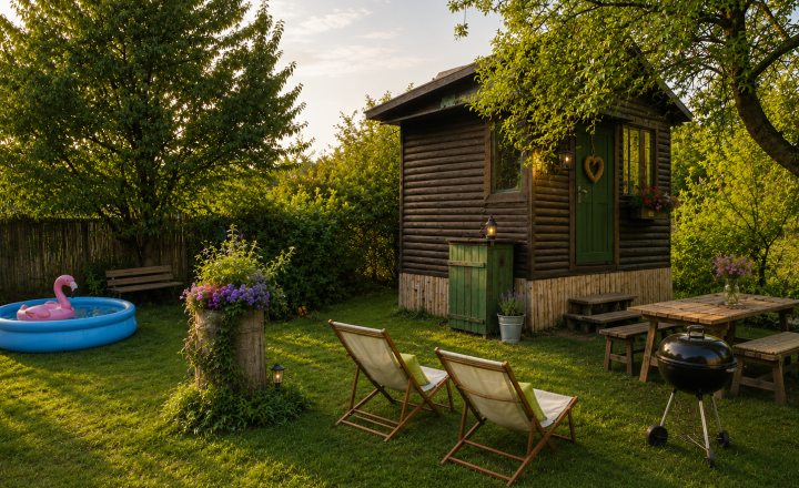 Na predaj záhrada s chatkou a studňou – Zvolen, Na Hlinách - fotografia 3