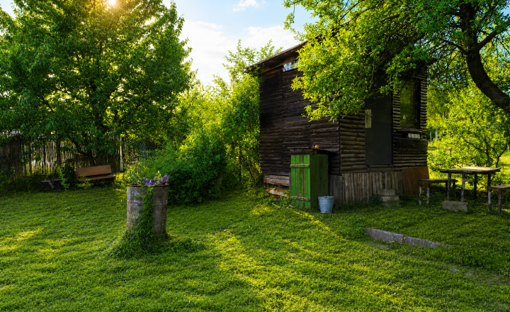 Na predaj záhrada s chatkou a studňou – Zvolen, Na Hlinách - fotografia 1